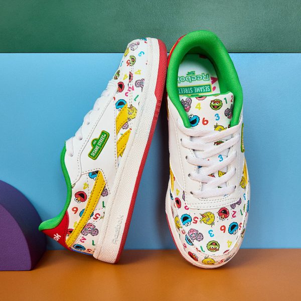 Reebok x Sesame Street Club C Revenge Slip-On Shoes - Toddler - Image 2